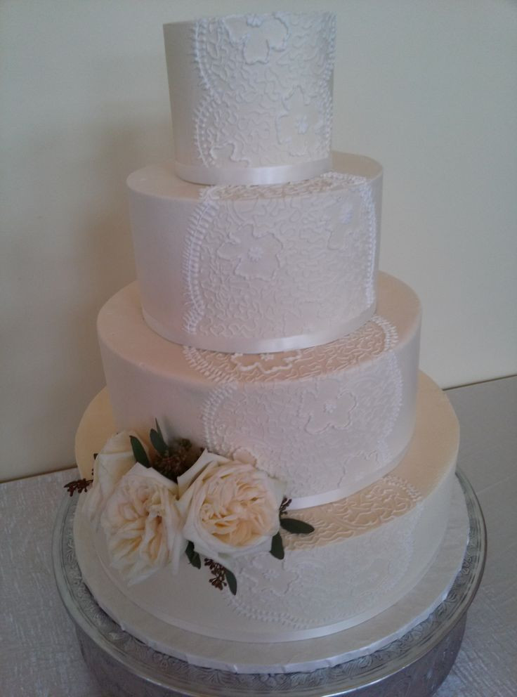 Fort Worth Wedding Cakes
 18 best images about Lace Wedding Cakes on Pinterest