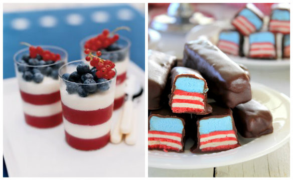 Forth Of July Desserts
 Red White Blue Desserts 4th of July Ideas