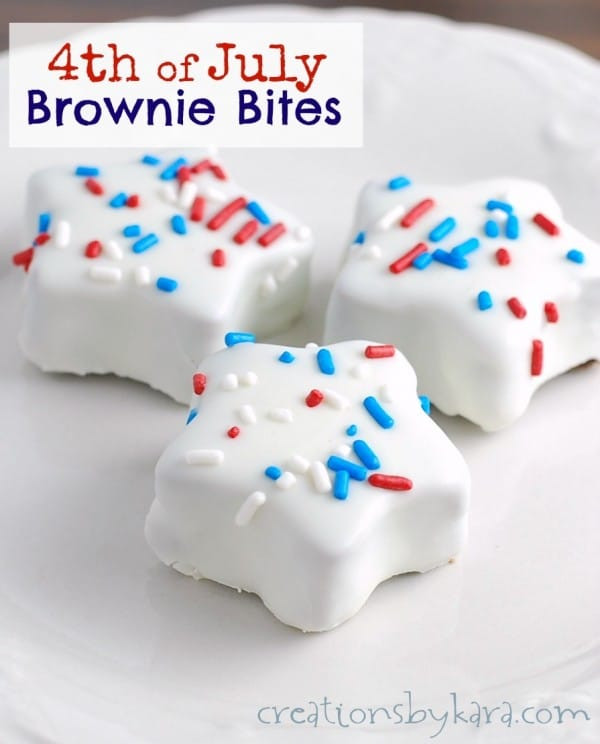 Fourth Of July Brownies
 4th of July Brownie Bites