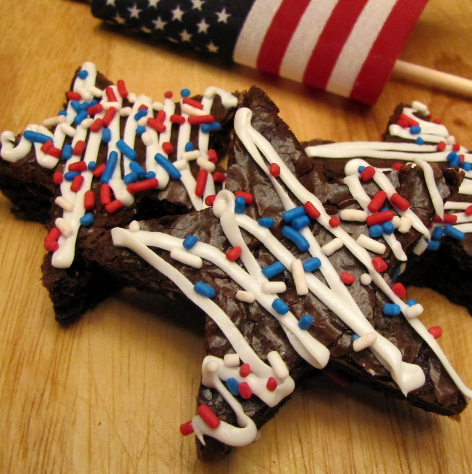 Fourth Of July Brownies
 Enjoy your holiday everyone