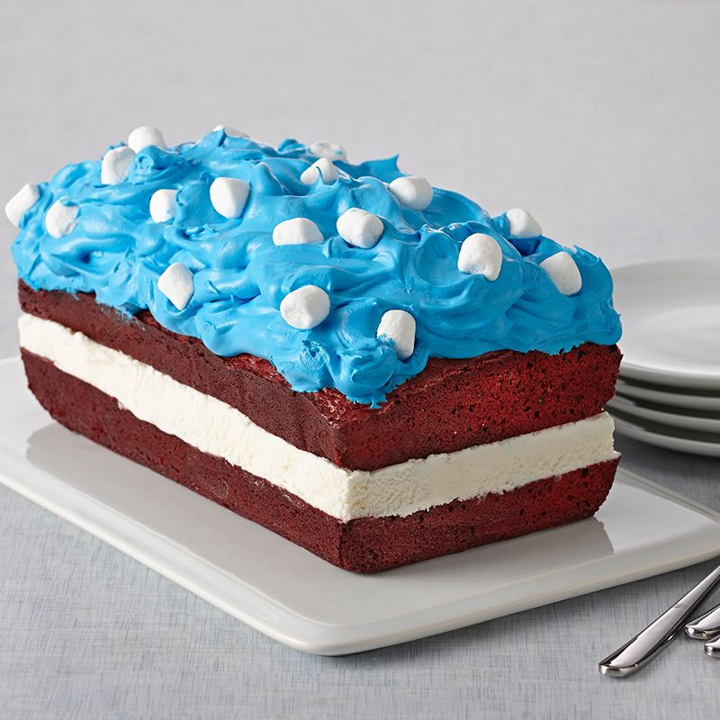 Fourth Of July Brownies
 Fourth of July Brownie Ice Cream Cake