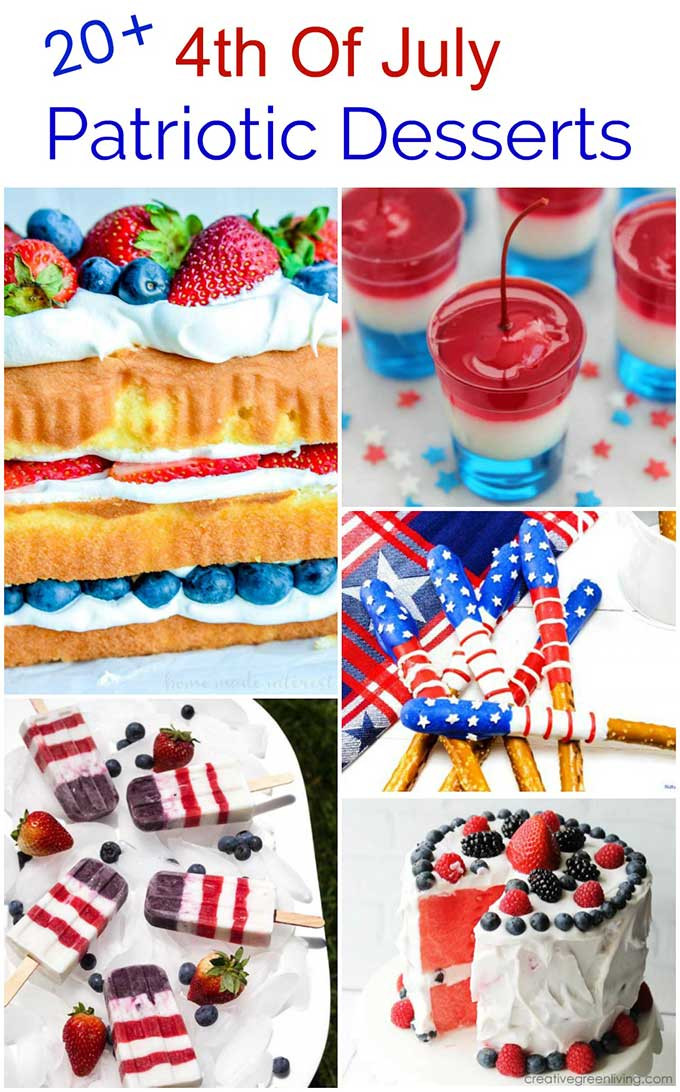 Fourth Of July Desserts Pinterest
 Patriotic Fourth July Desserts House of Hawthornes