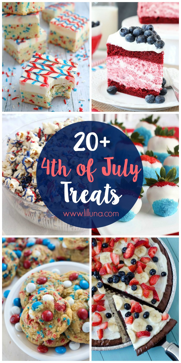 Fourth Of July Desserts
 20 4th of July Desserts Lil Luna