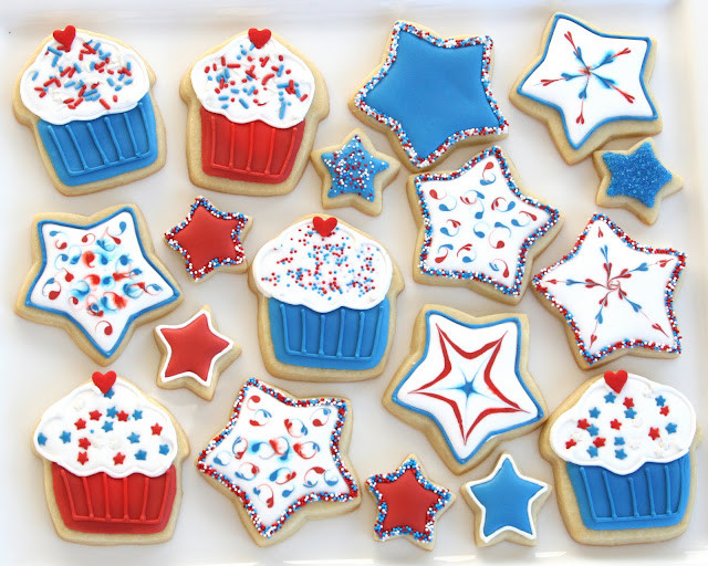 Fourth Of July Sugar Cookies
 Festive 4th of July Treats – Glorious Treats