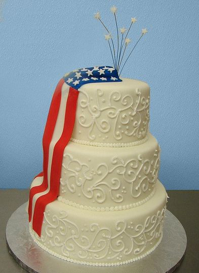 Fourth Of July Wedding Cakes
 Fourth of July Wedding Pinterest