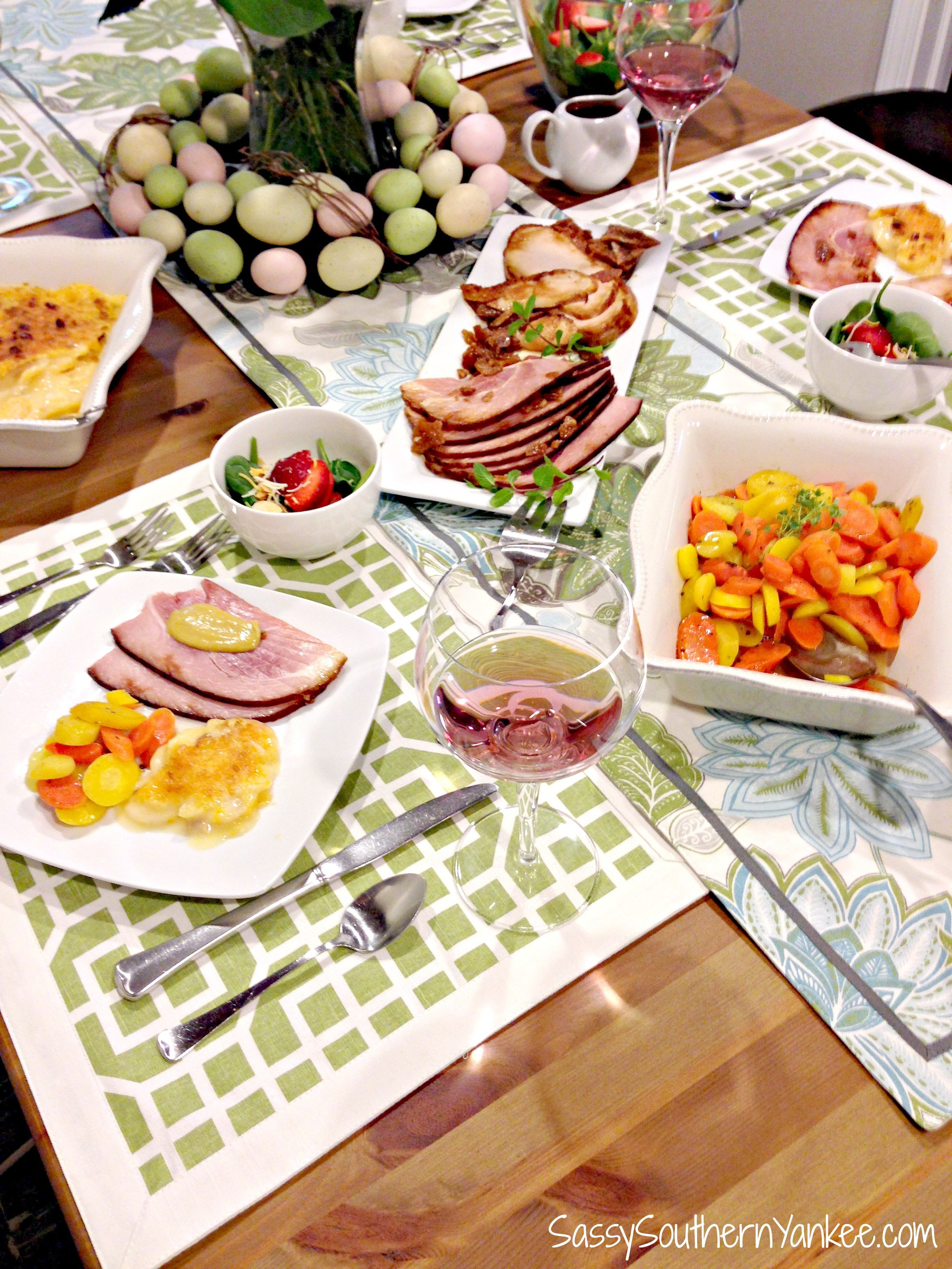 Free Easter Dinners
 Delicious and Easy Easter Dinner with HoneyBaked Ham