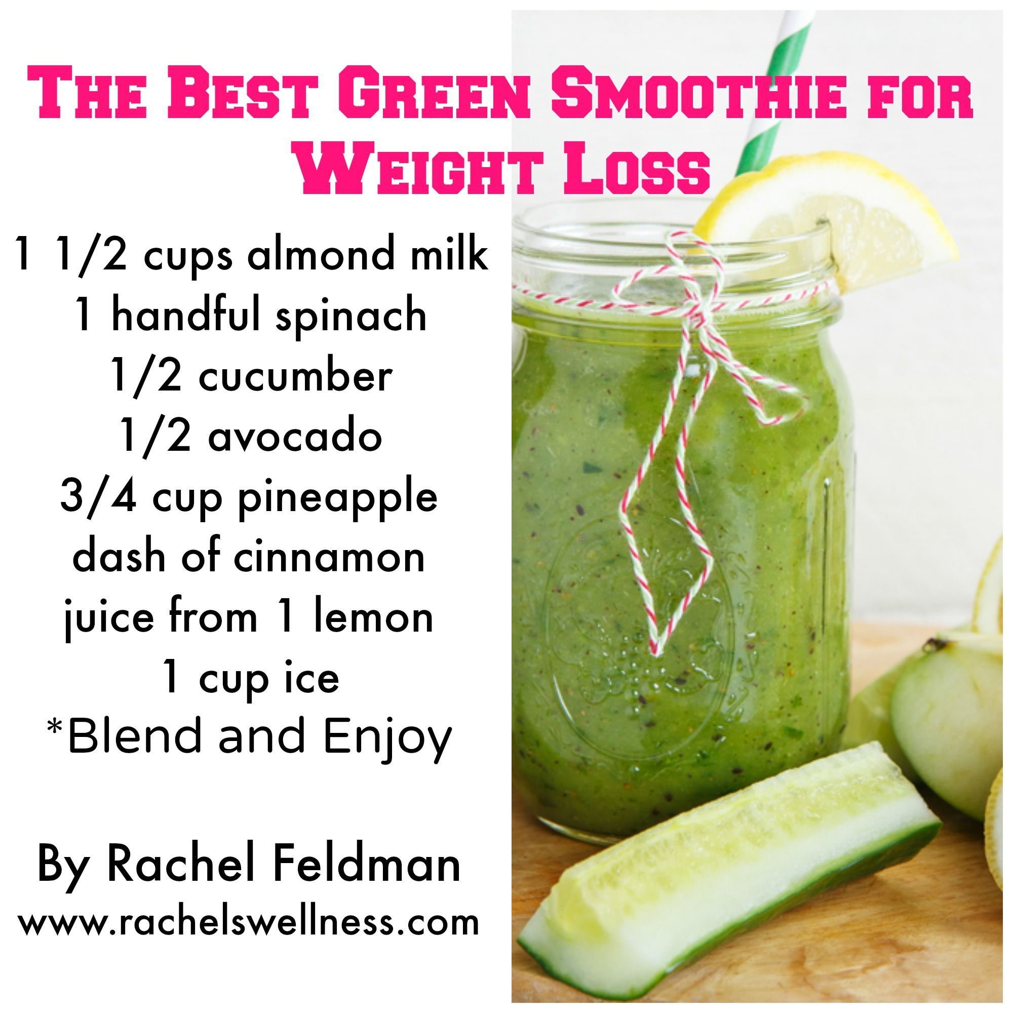 Free Healthy Smoothie Recipes For Weight Loss
 7 Healthy Green Smoothie Recipes For Weight Loss
