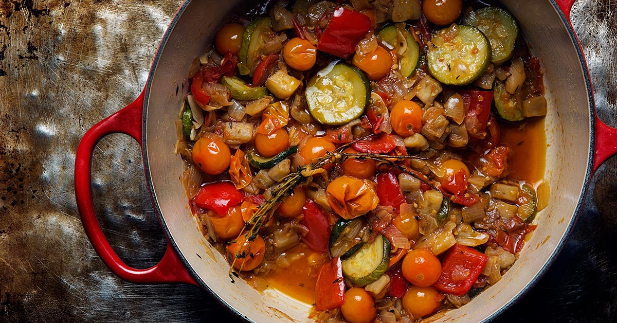 French Summer Recipes
 Classic French Ratatouille Recipe