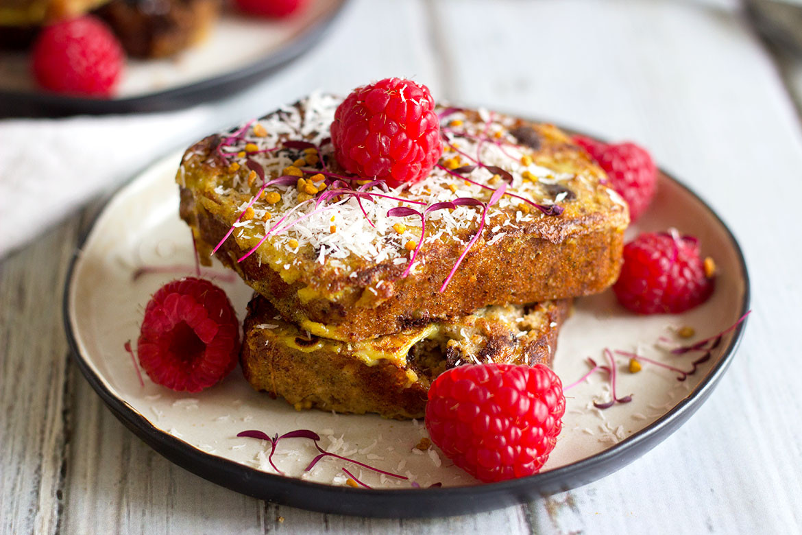 French Toast Healthy
 Post Workout Banana Bread Healthy French Toast Sprinkle