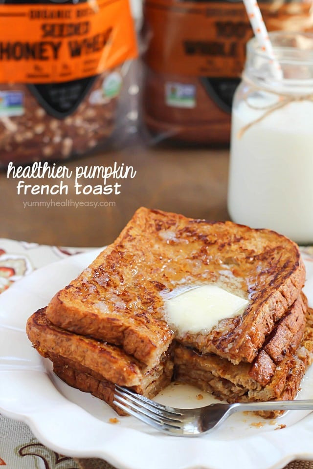 French Toast Healthy
 Healthier Pumpkin French Toast Yummy Healthy Easy