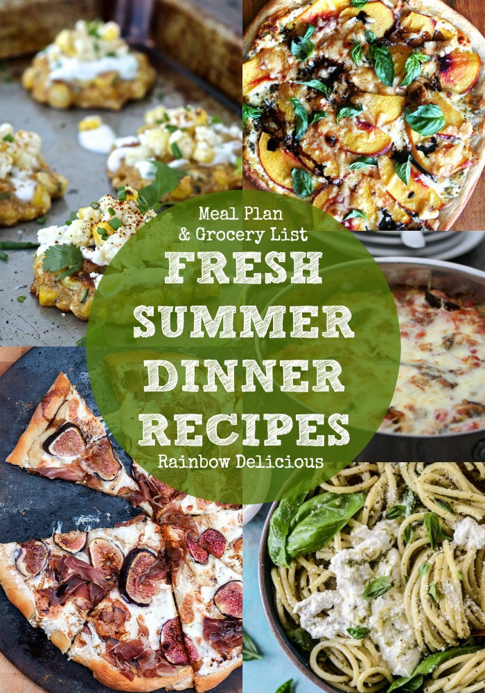 Fresh Summer Dinners
 Fresh Summer Dinner Recipes