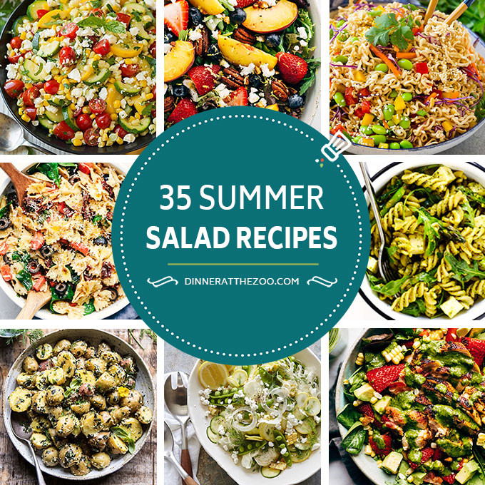 Fresh Summer Dinners
 35 Summer Salad Recipes Dinner at the Zoo