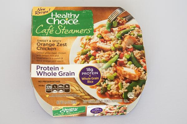 Frozen Dinners Healthy
 Healthy Choice Sweet and Spicy Orange Zest Chicken