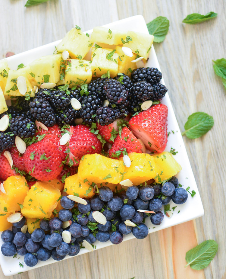 Fruit Salads For Easter Dinner
 Spring Fruit Salad with Honey Vinaigrette