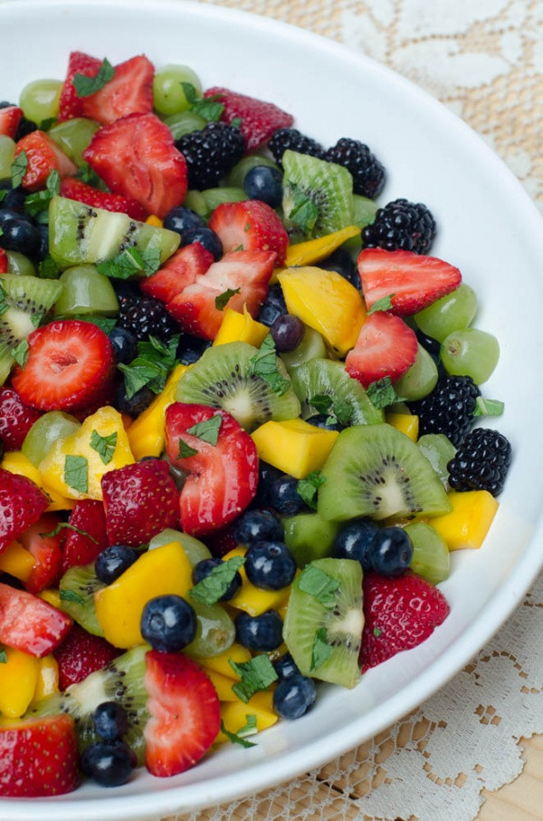 Fruit Salads For Easter Dinner
 Fruit Salad with Sweet Lime Dressing