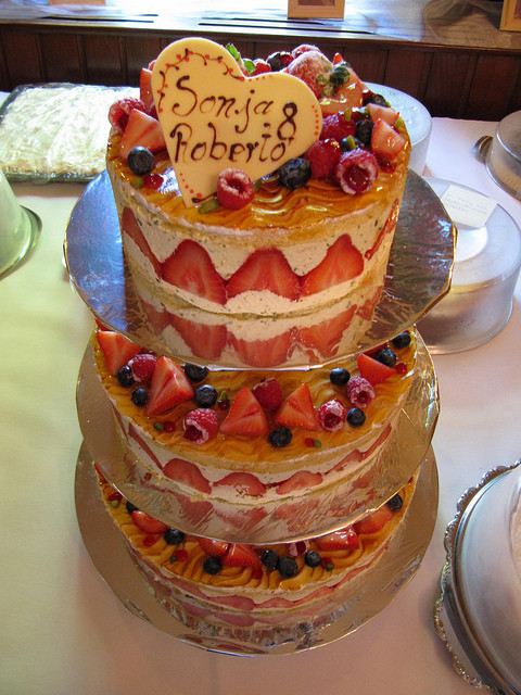 Fruit Wedding Cakes
 fruit wedding cakes