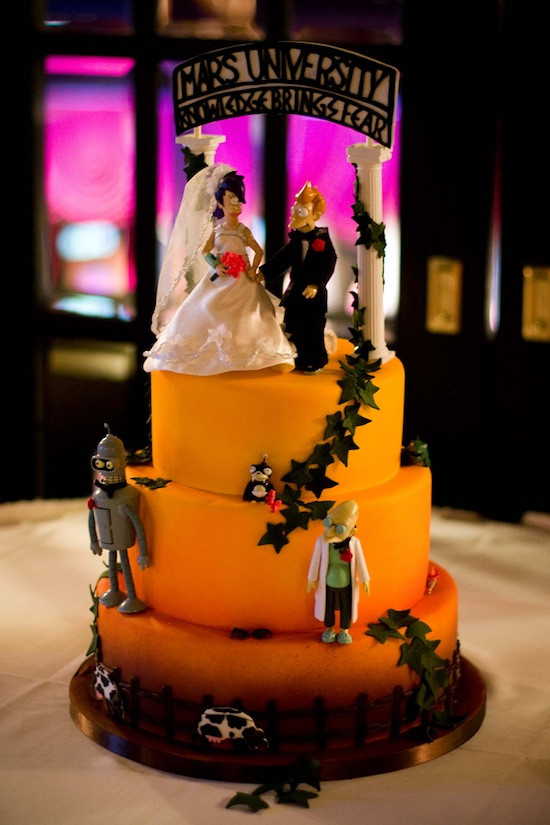 Frys Wedding Cakes the top 20 Ideas About Futurama Wedding Cake