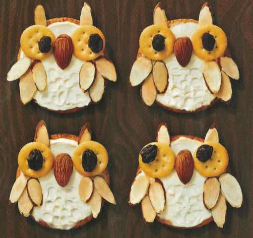 Fun Healthy Snacks
 Healthy Fun and Cute Snack idea Whooo’s hungry owl