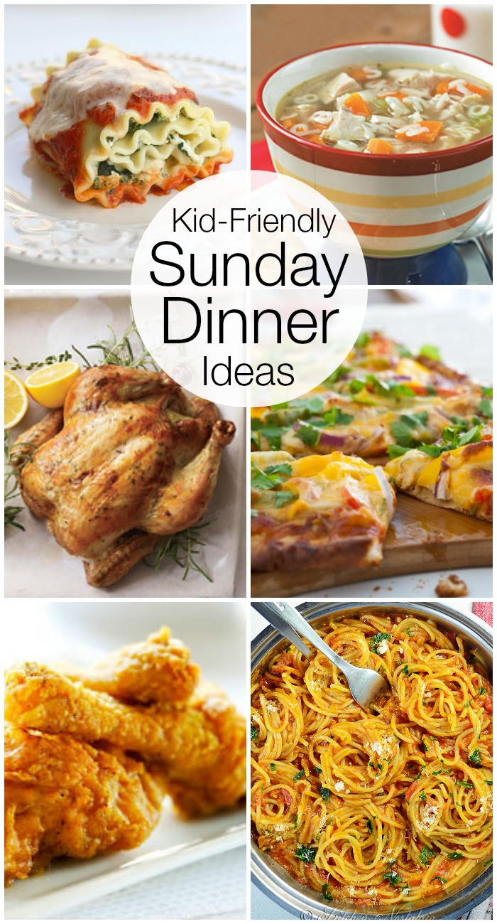 Fun Summer Dinners
 Kid Friendly Sunday Night Dinner Ideas