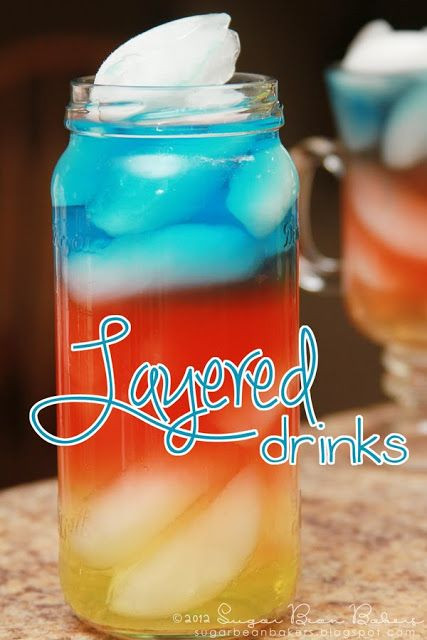 Fun Summer Vodka Drinks
 25 best ideas about Layered Drinks on Pinterest