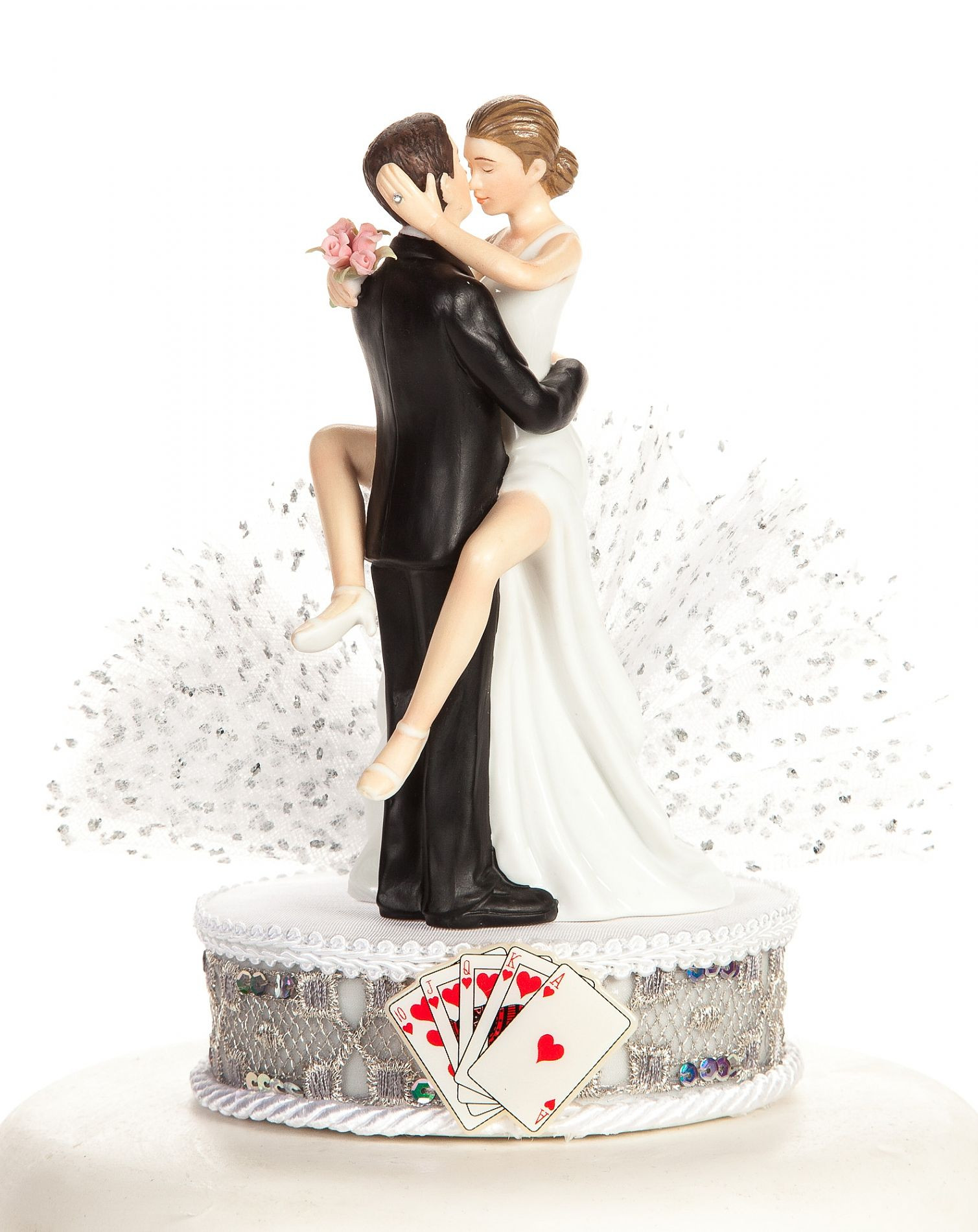 Funny Cake Toppers For Wedding Cakes
 Funny y Las Vegas Wedding Cake Topper