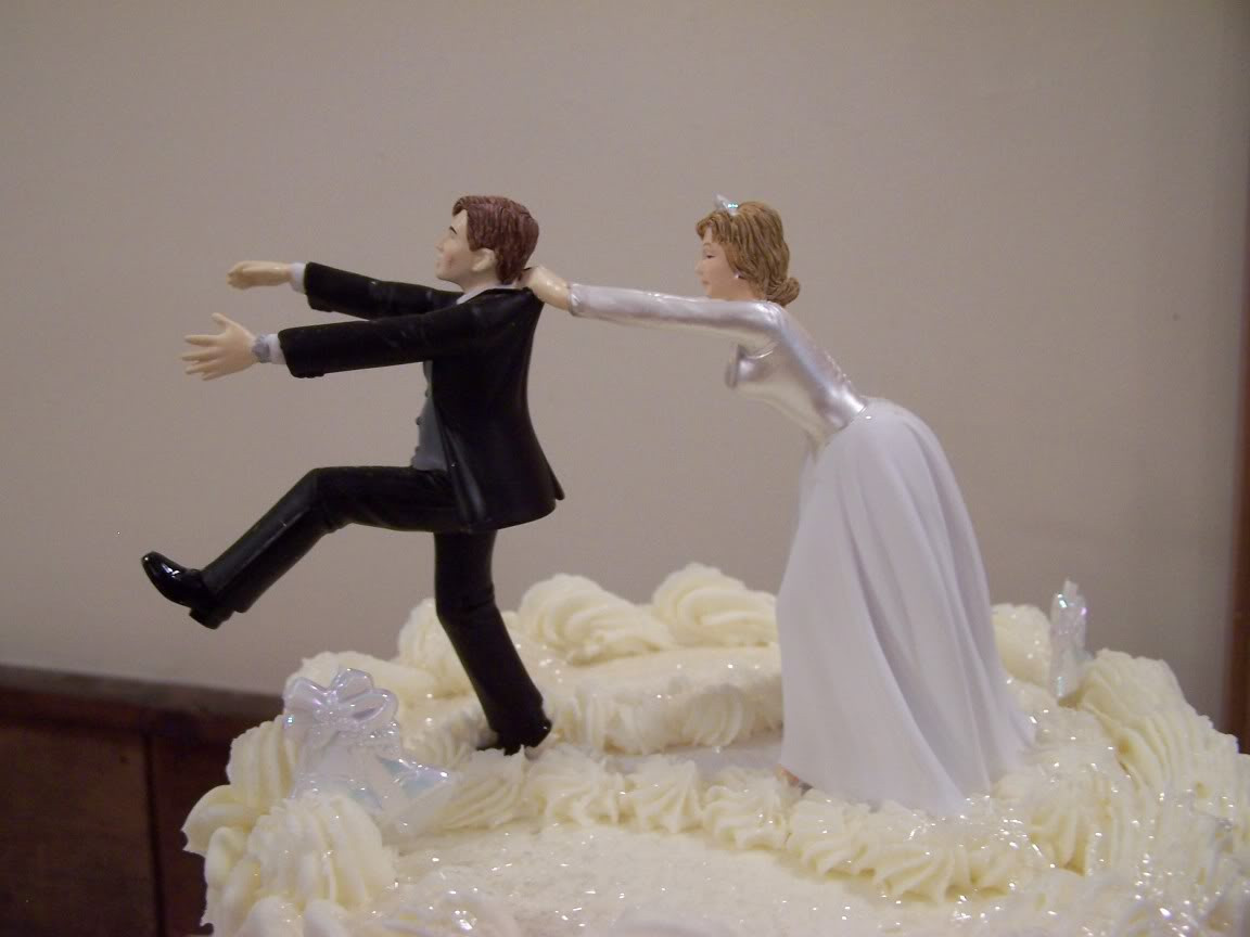 Funny Cake Toppers For Wedding Cakes
 funny wedding cake topper remarkable and no running again