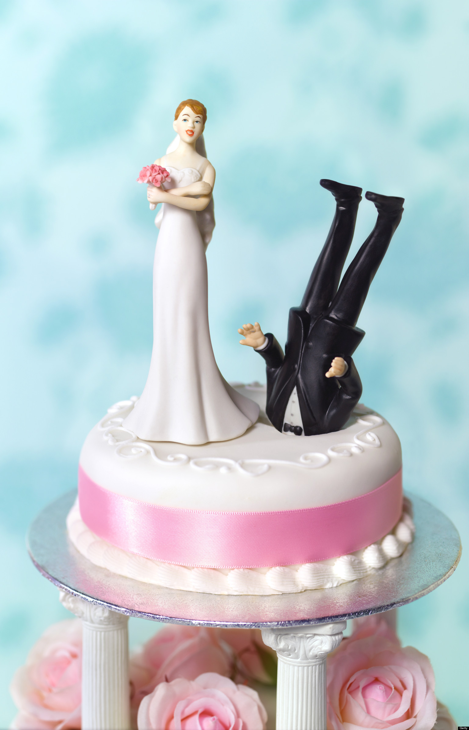 Funny Cake Toppers For Wedding Cakes
 Funny Divorce What Huffpost Divorce Readers Wedding Cake