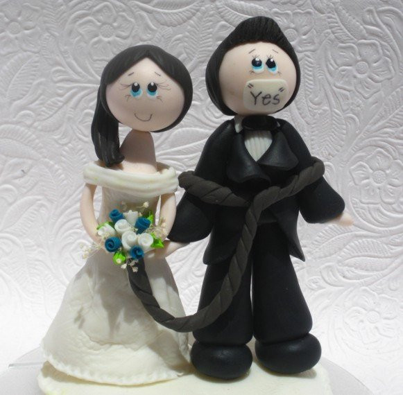 Funny Cake Toppers For Wedding Cakes
 Funny wedding cake topper funny cake topper funny by