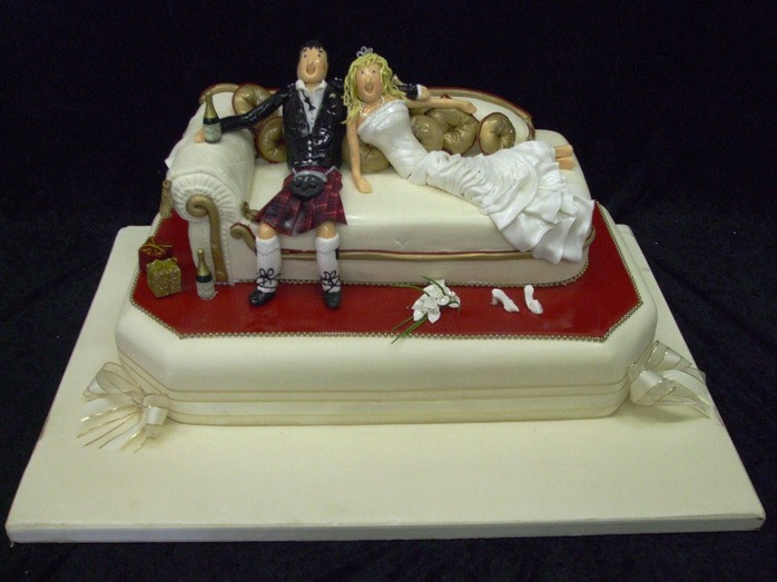 Funny Wedding Cakes
 Weddingzilla Unusual Wedding Cakes