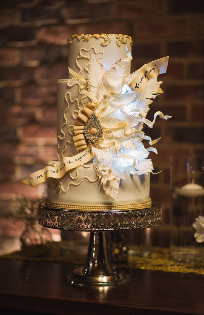 Gatsby Wedding Cakes
 Great Gatsby Wedding Inspiration