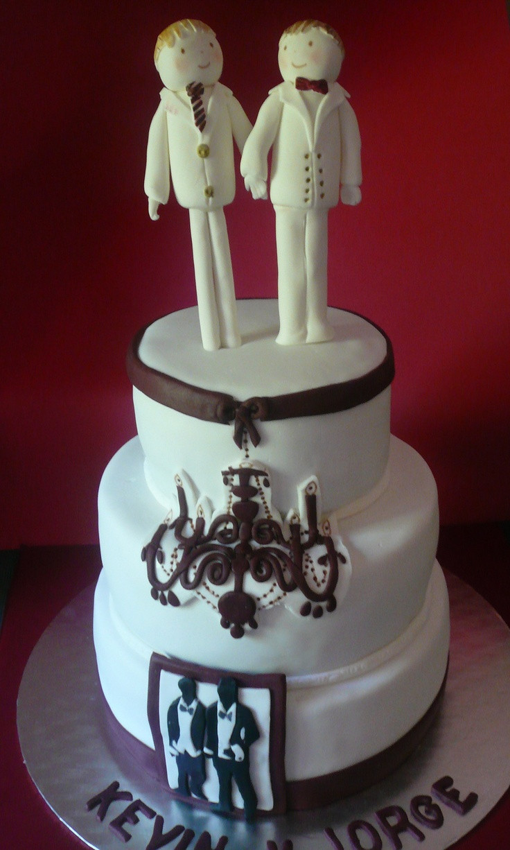 Gay Wedding Cakes Pictures
 24 best images about G A Y on Pinterest