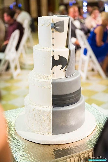 Geeky Wedding Cakes
 Cake Wrecks Home Sunday Sweets Geek Chic Wedding Cakes