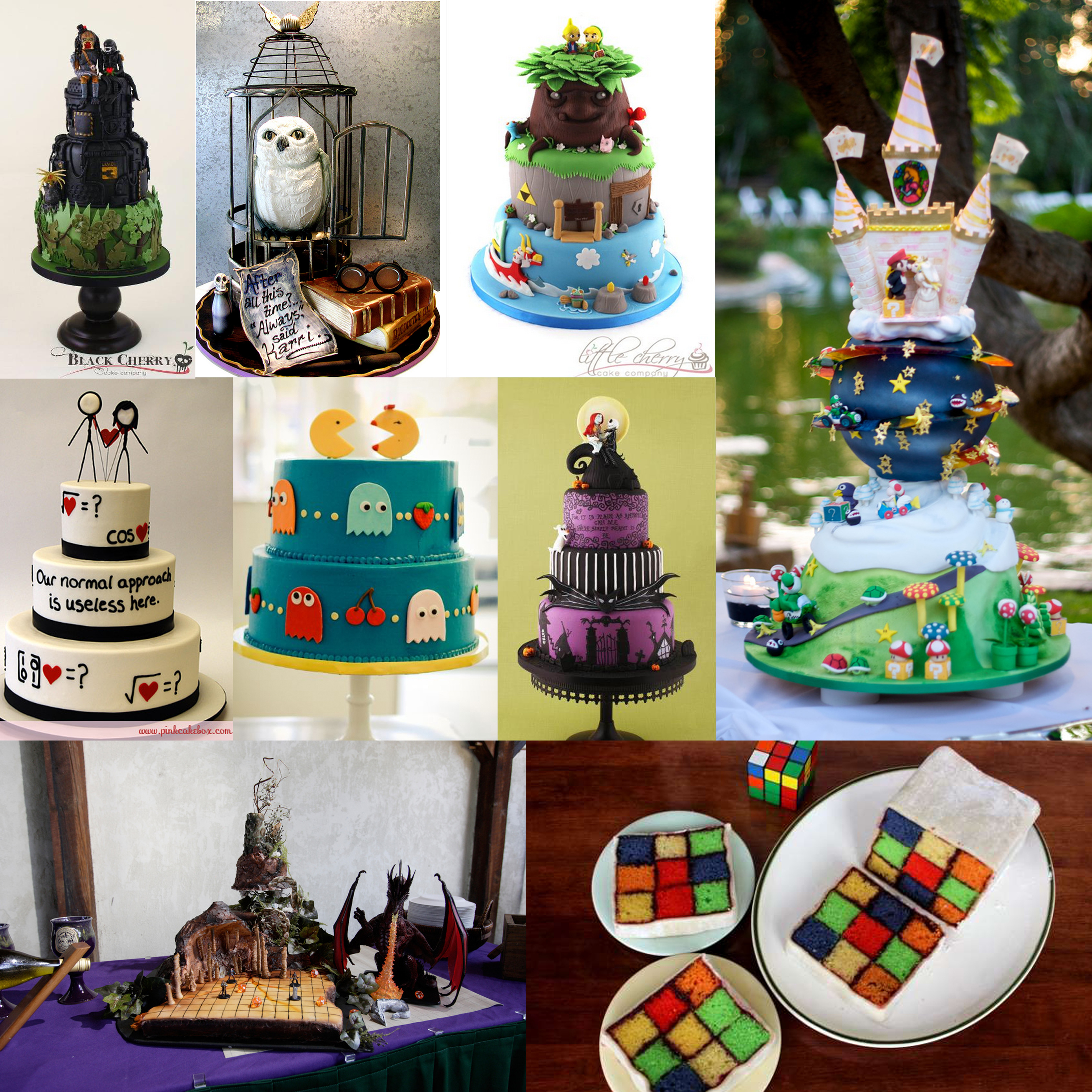 Geeky Wedding Cakes
 GEEK WEEK Food & Drink