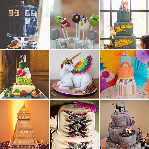 Geeky Wedding Cakes
 20 Geeky Wedding Cakes That Will Blow Your Socks f