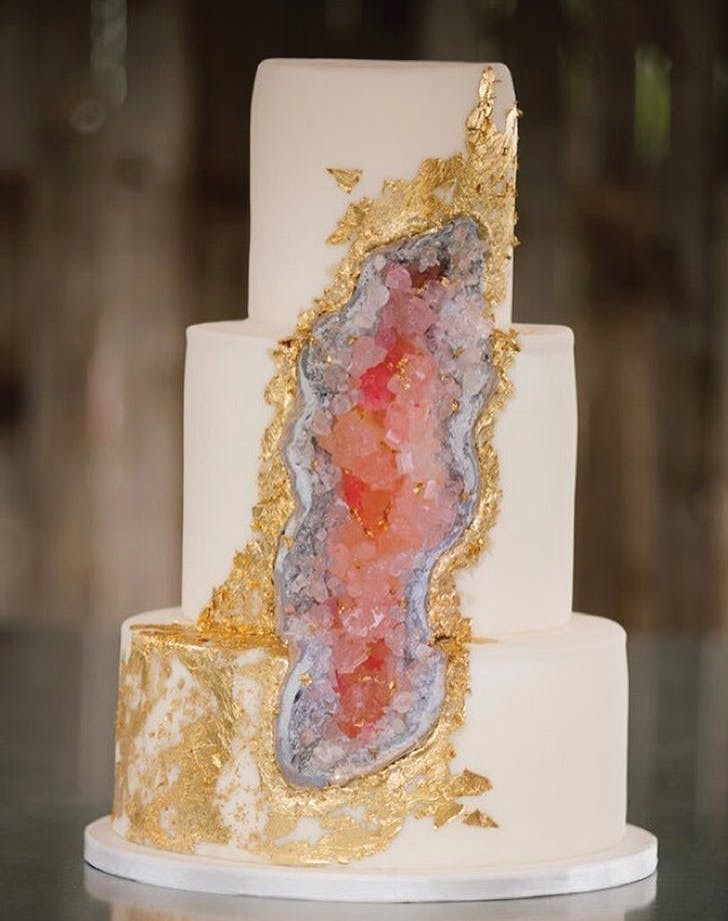 Geode Wedding Cakes
 13 Geode Wedding Cake Ideas that are Stunning PureWow