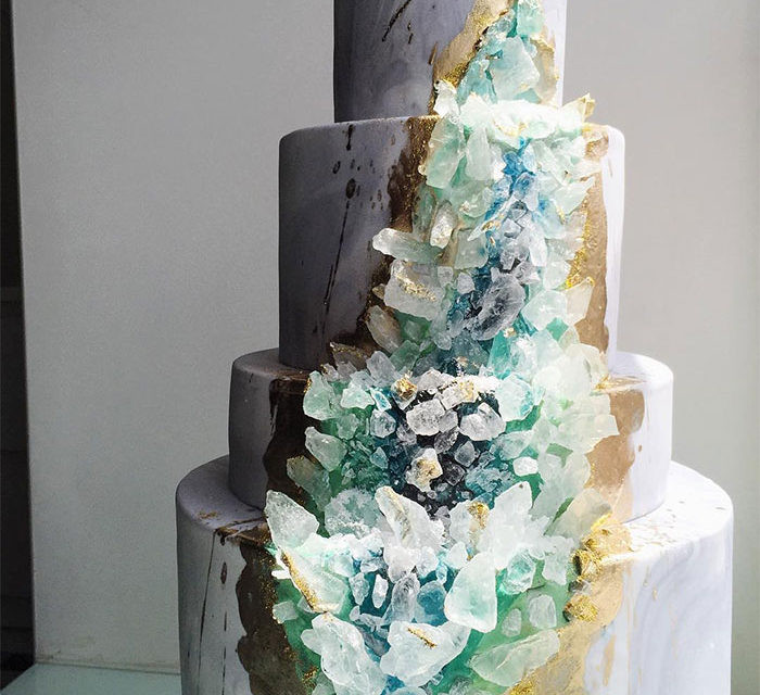 Geode Wedding Cakes
 Her Wedding Planner Blog Archive The new wedding cake