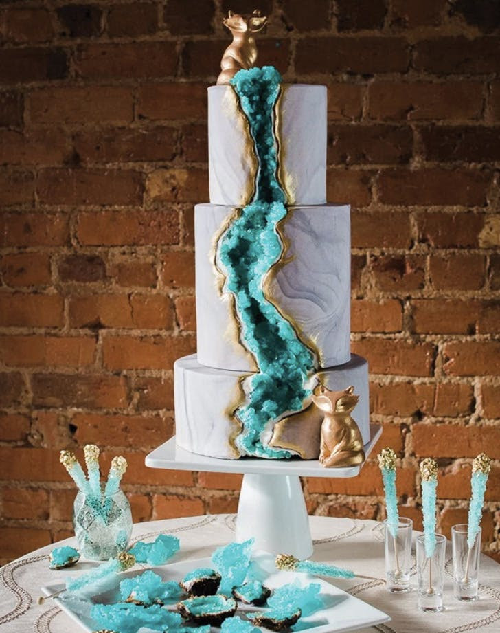 Geode Wedding Cakes
 13 Geode Wedding Cake Ideas that are Stunning PureWow