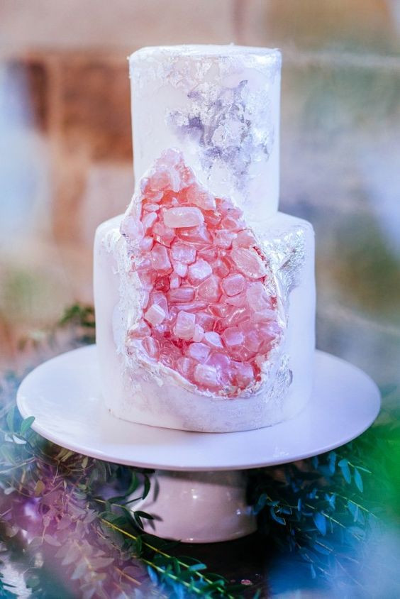 Geode Wedding Cakes
 30 Geode Wedding Cakes Ideas Make You For All Other Cakes