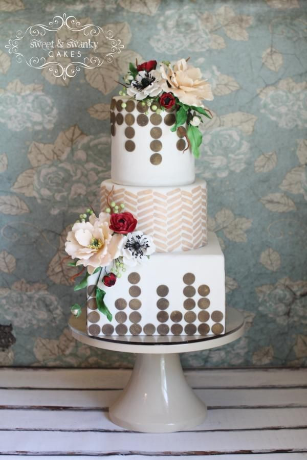 Geometric Wedding Cakes
 17 Best images about Wedding Cakes Geometric & Patterns