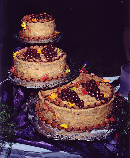German Chocolate Wedding Cake
 Groom s Cakes slaton bakery