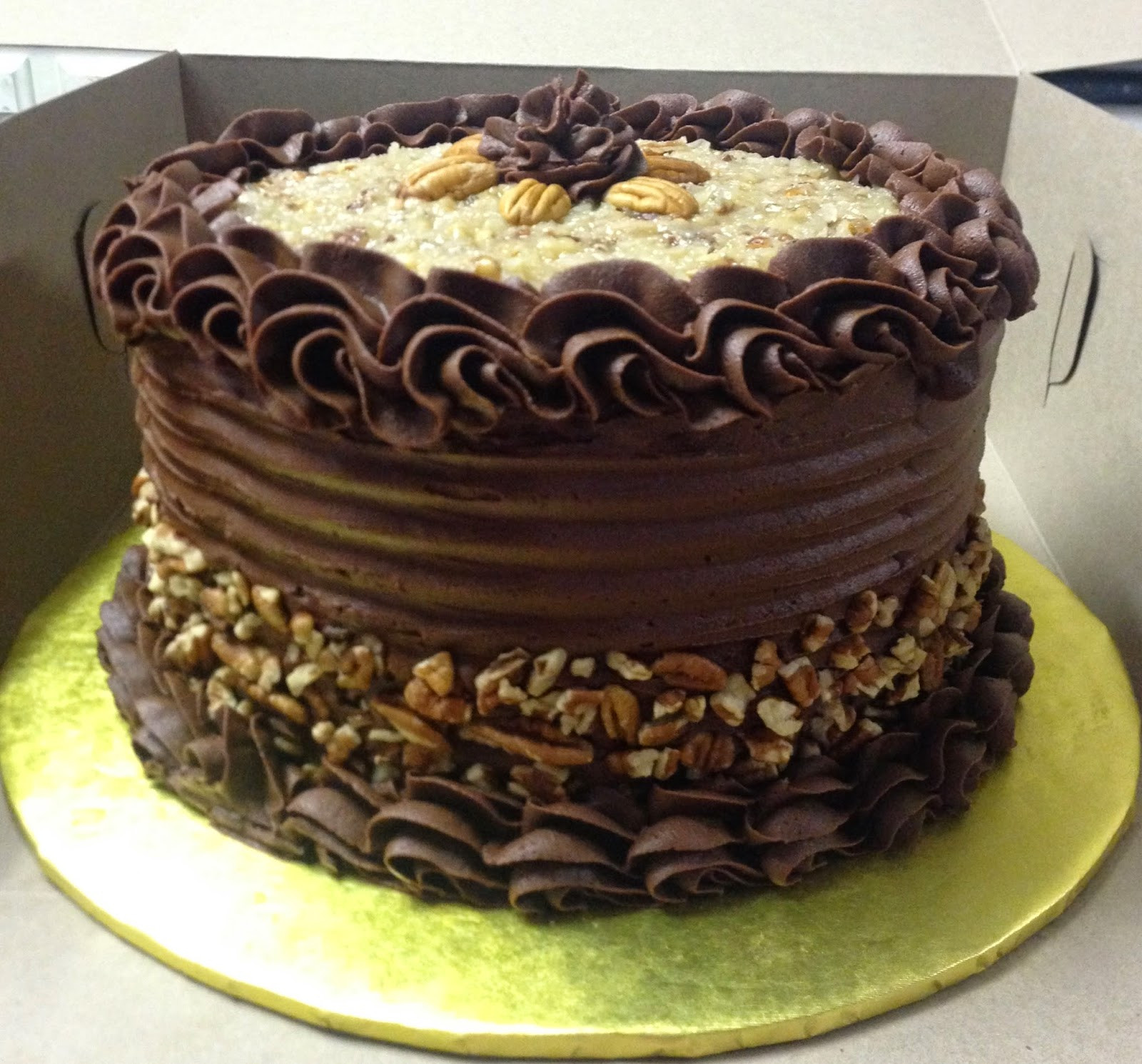 German Chocolate Wedding Cake
 Cakes by Mindy German Chocolate Cake 8"