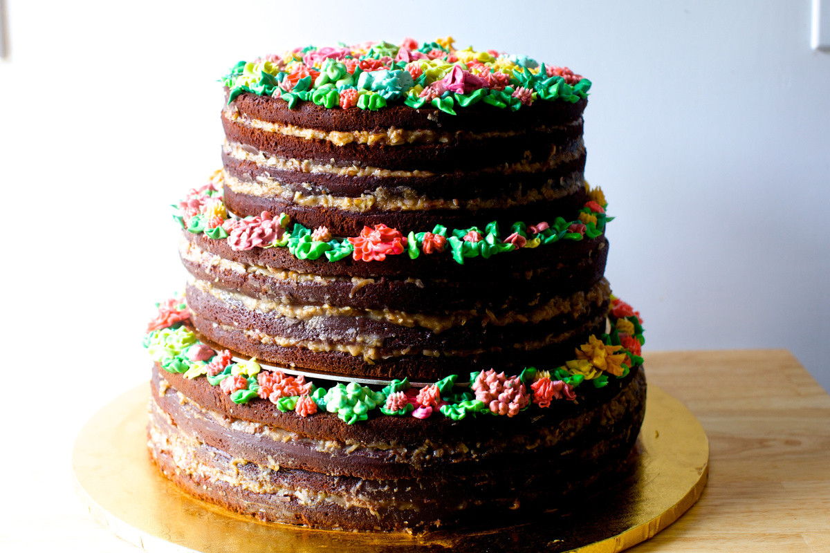 German Chocolate Wedding Cake
 german chocolate cake a wedding cake – smitten kitchen