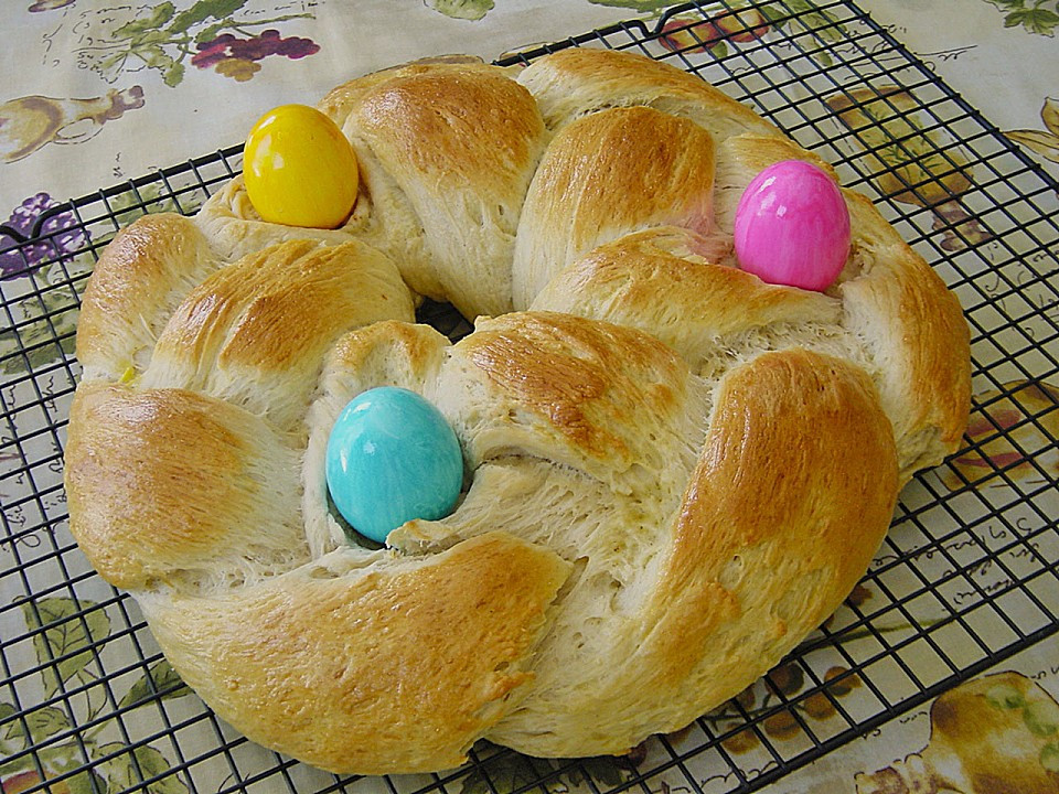 German Easter Bread
 Easter Sweet Bread Wreath Authentic German • Best German