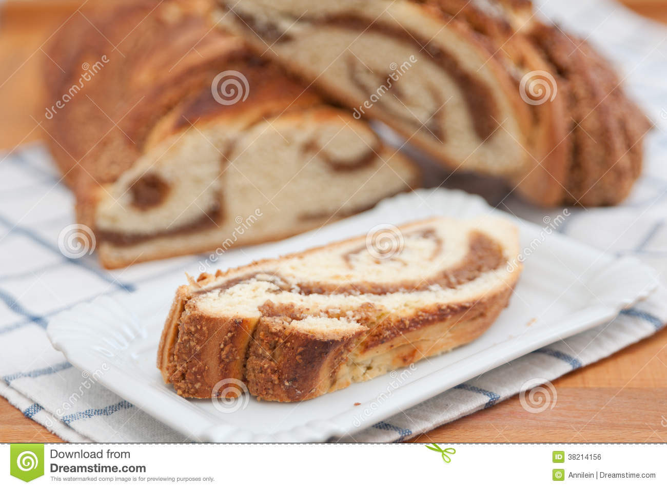 German Easter Bread
 Sweet German Easter Bread Royalty Free Stock