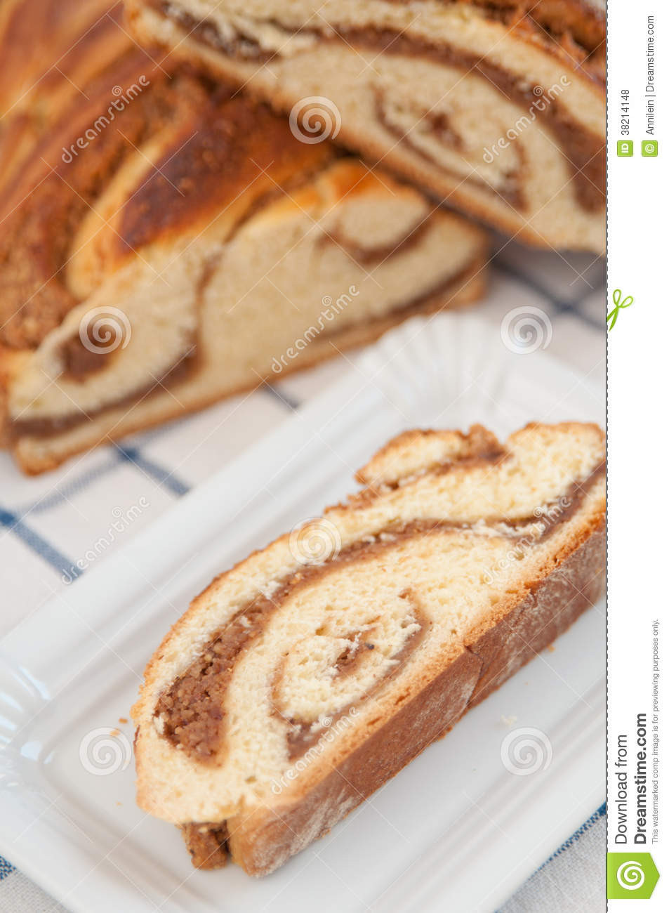 German Easter Bread
 Sweet German Easter Bread Royalty Free Stock