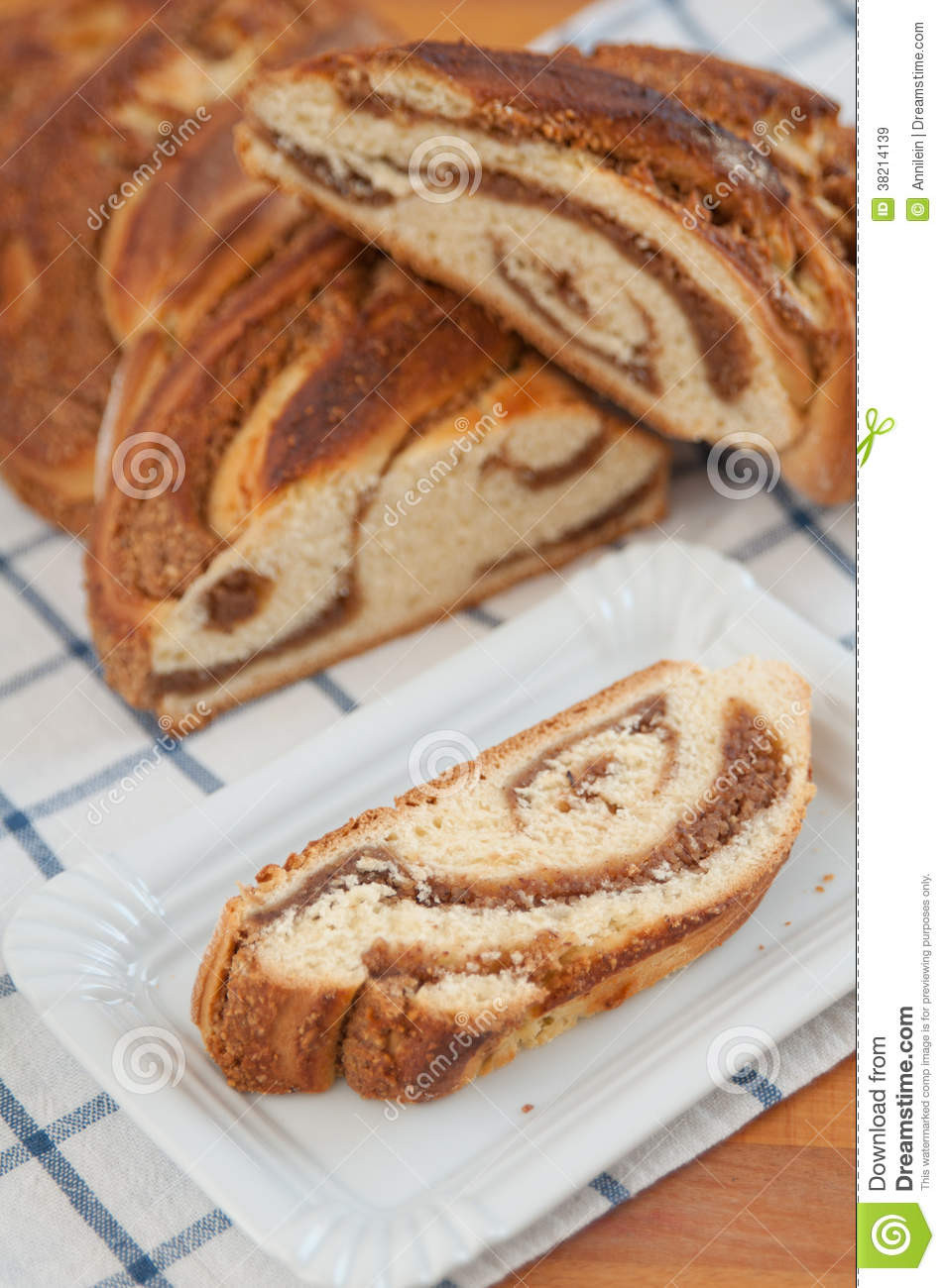 German Easter Bread
 Sweet Braided German Easter Bread Stock Image Image