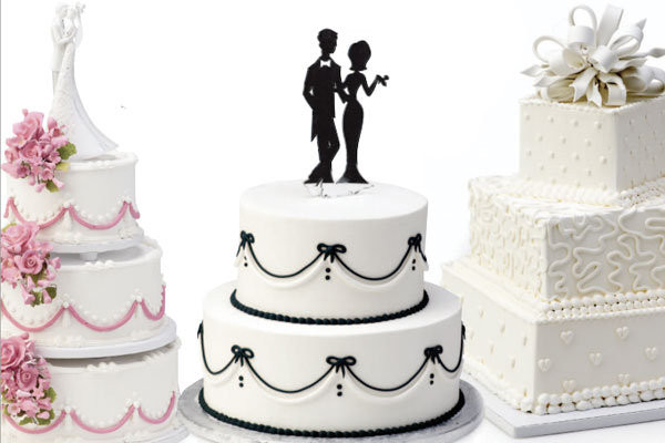 Gigantic Wedding Cakes
 Trend We Love Supermarket Wedding Cakes
