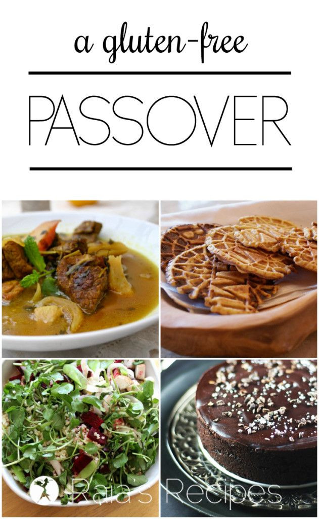 Gluten Free Passover Recipes
 A Gluten Free Passover