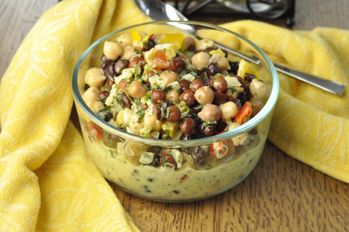 Gluten Free Side Dishes Summer
 Summer Chickpea Black Bean Salad