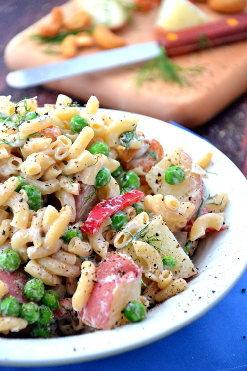 Gluten Free Side Dishes Summer
 Summer Pasta Salad with Aurora Cashews — Aurora